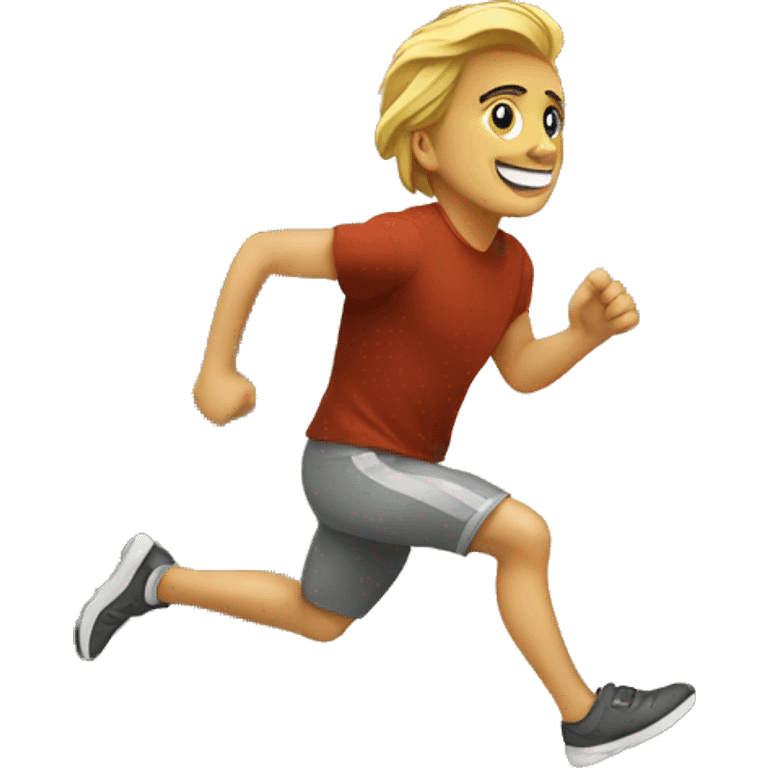 running to a castle emoji