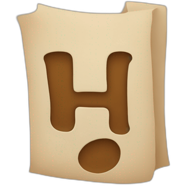 the letter H emoji