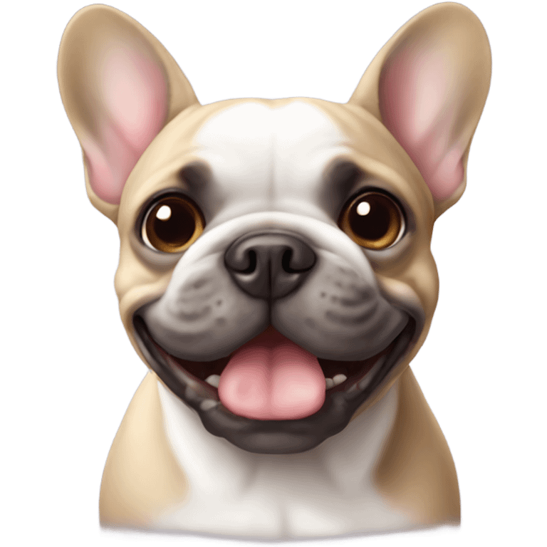 French bulldog emoji