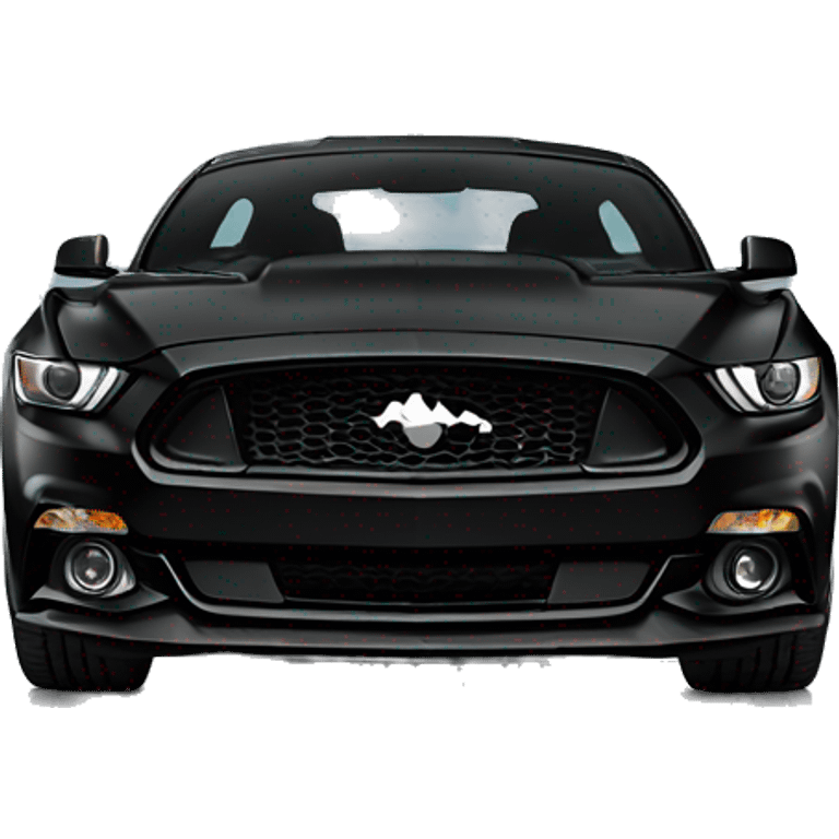 ecoboost black mustang emoji