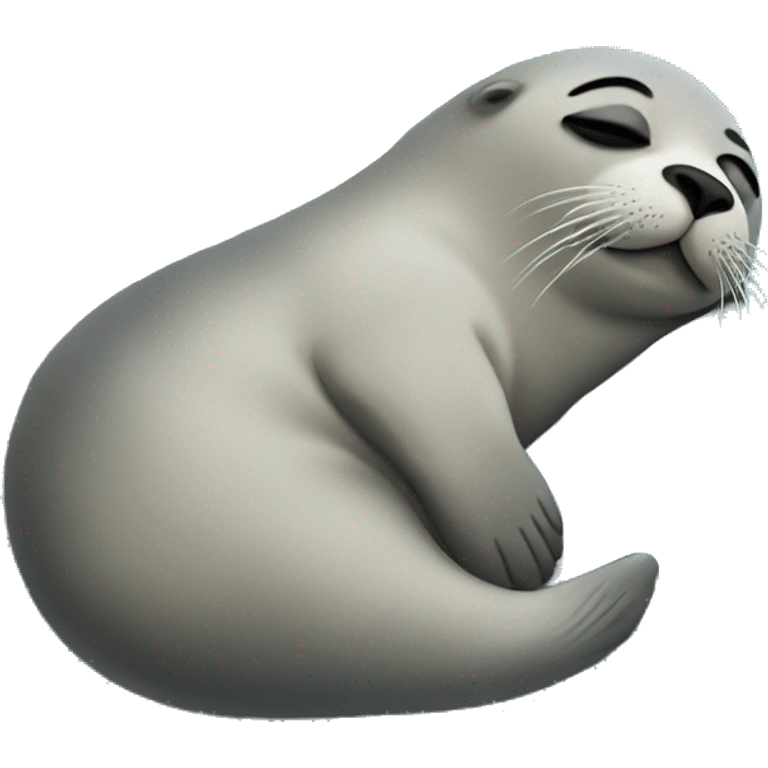 Seal dreaming emoji