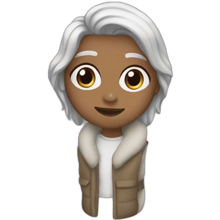 Акула с фиолетовыми сердцами emoji