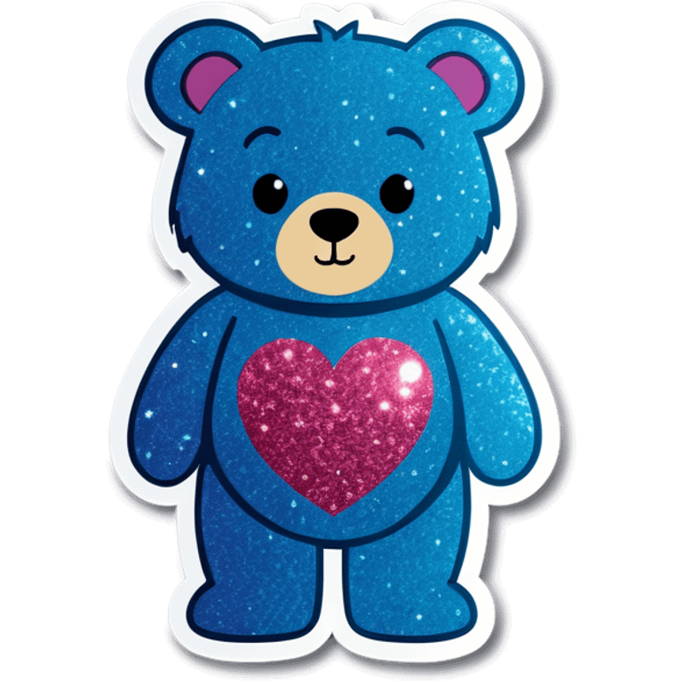 glitter bear emoji