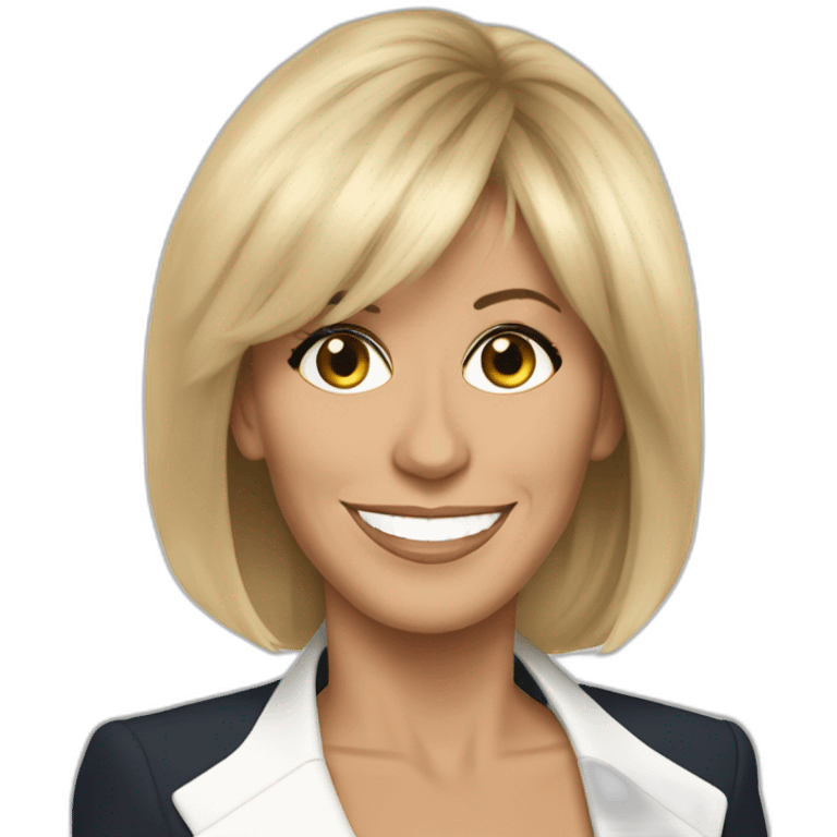 Brigitte macron emoji