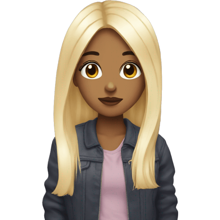 an aesthetic girl emoji