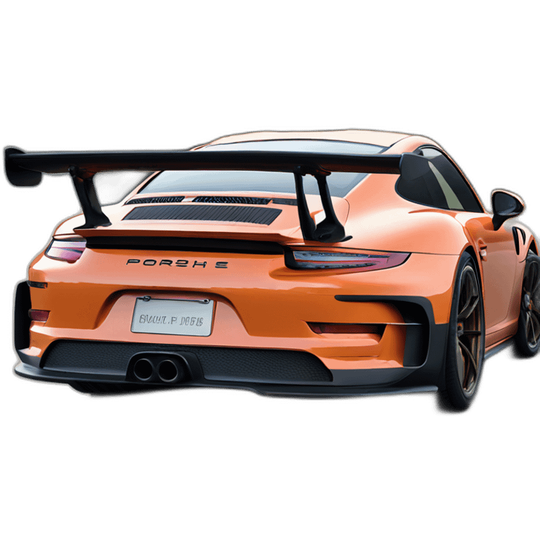 Porsche 911 gt3 rs emoji