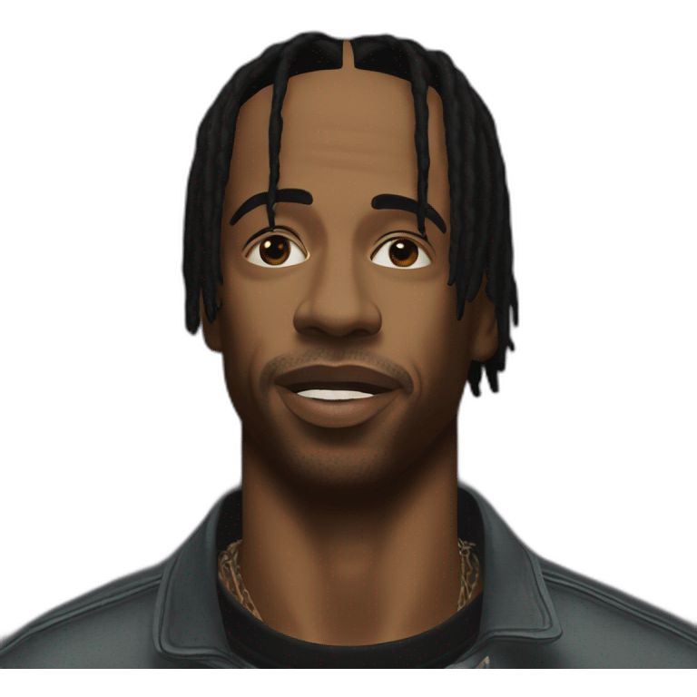 Travis Scott live emoji