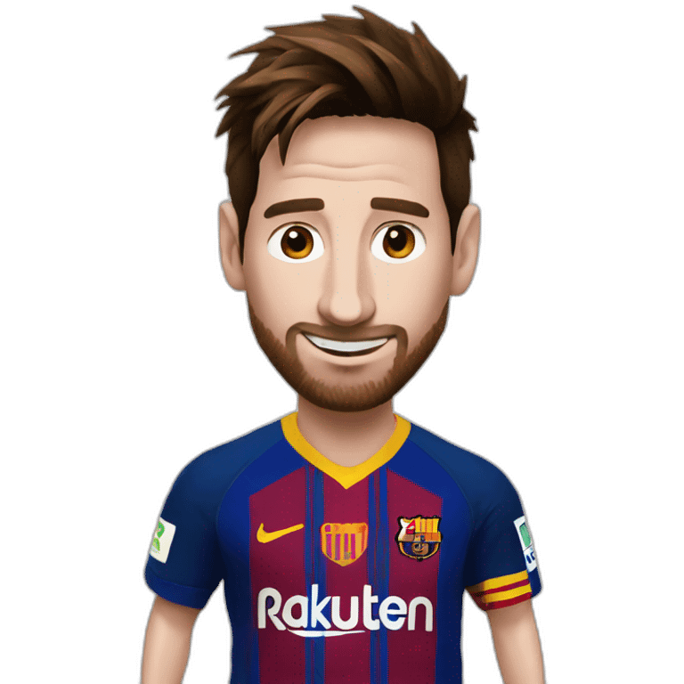 Messi avec du miel emoji