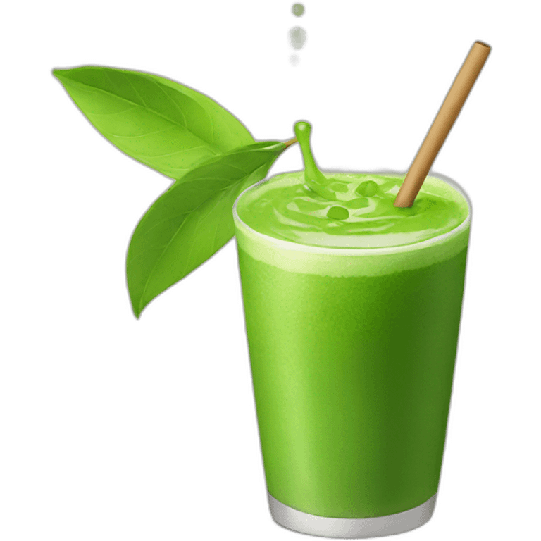 Matcha drink emoji