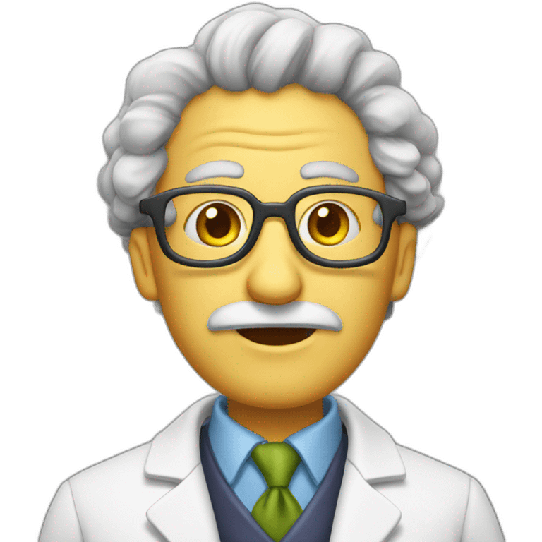 Dr sour crazy professor emoji