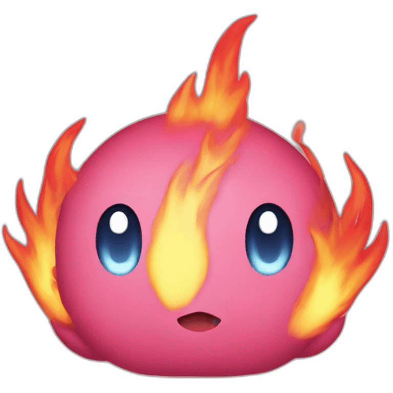 fire Kirby emoji