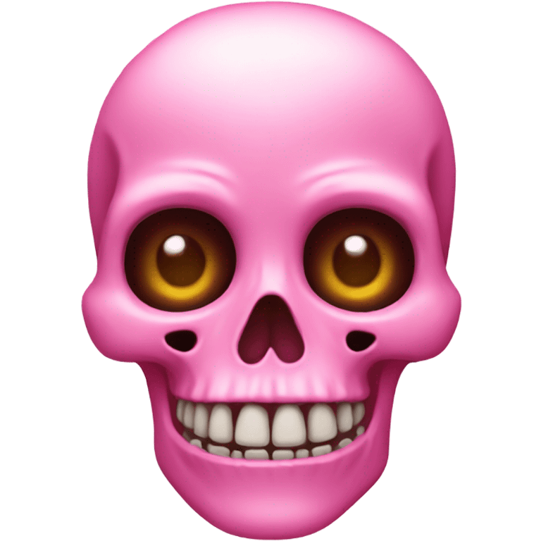 pink skeleton  emoji