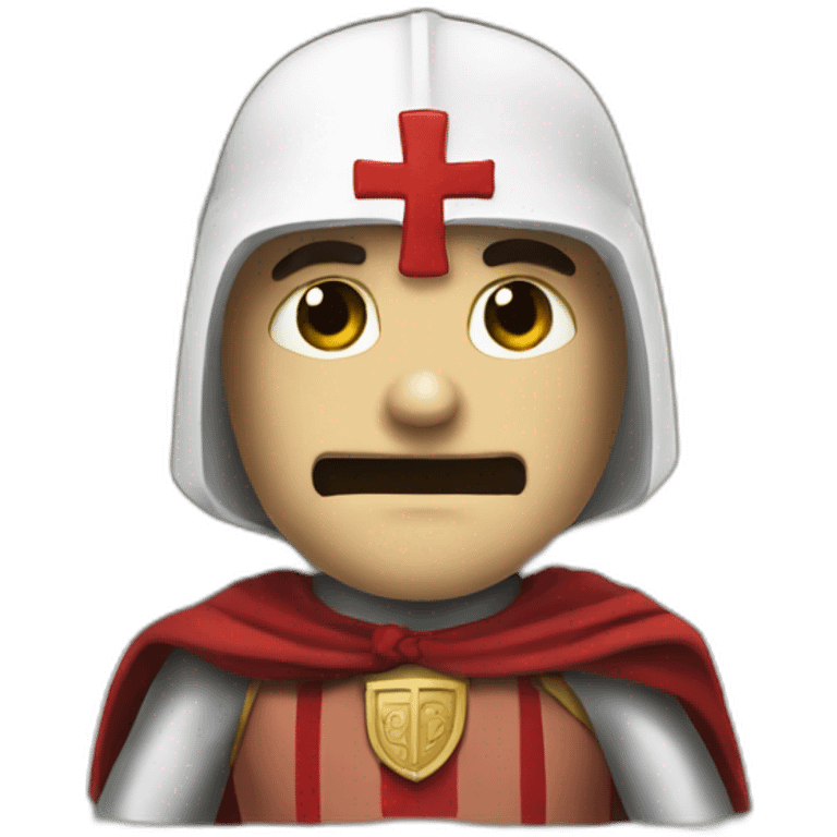 Templar-crusader-in-bath emoji