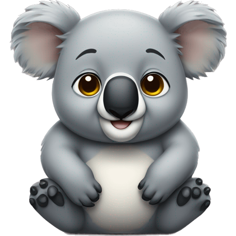 fat koala emoji