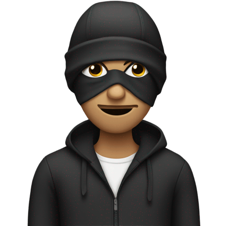 A robber emoji