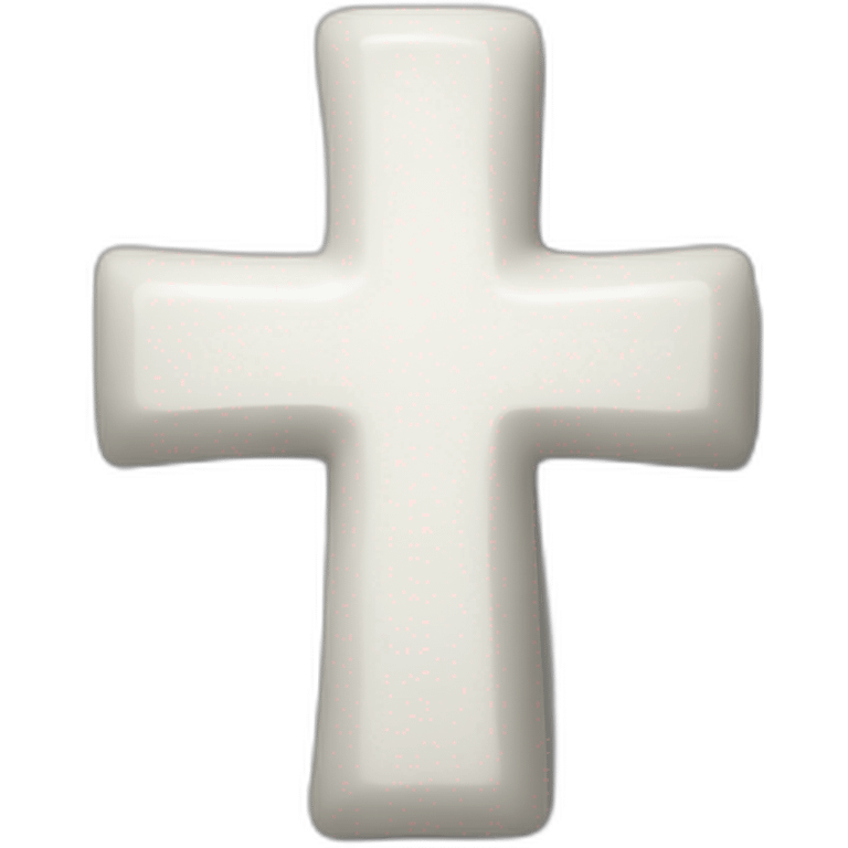 white cross emoji