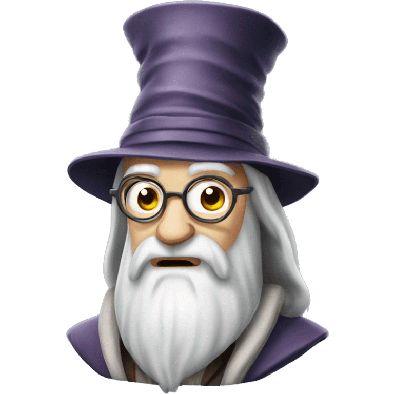 Albus Dumbledore not amused emoji