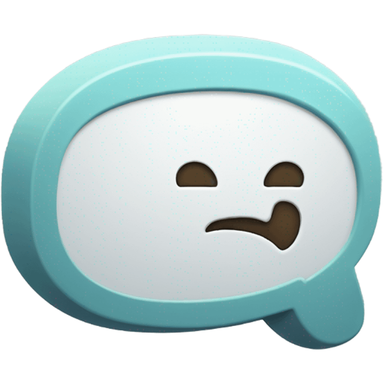 typing message bubble emoji