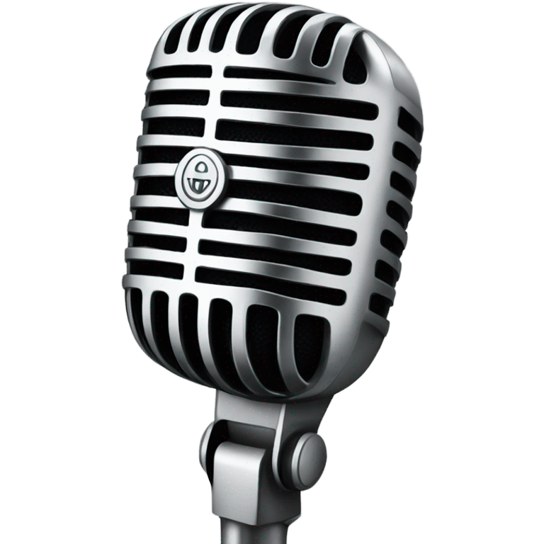 Microphone emoji