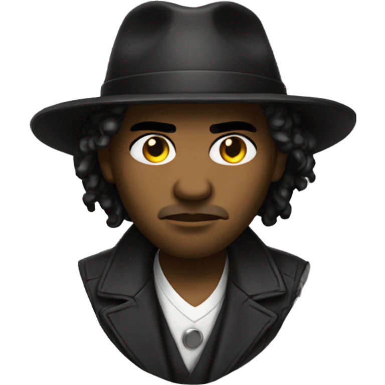 a gangster emoji