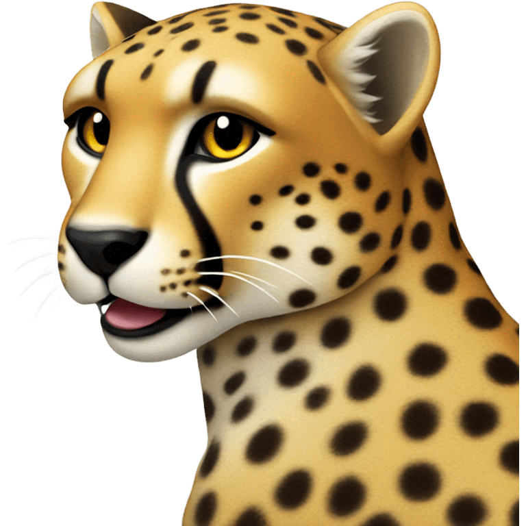 Cheetah lighter emoji