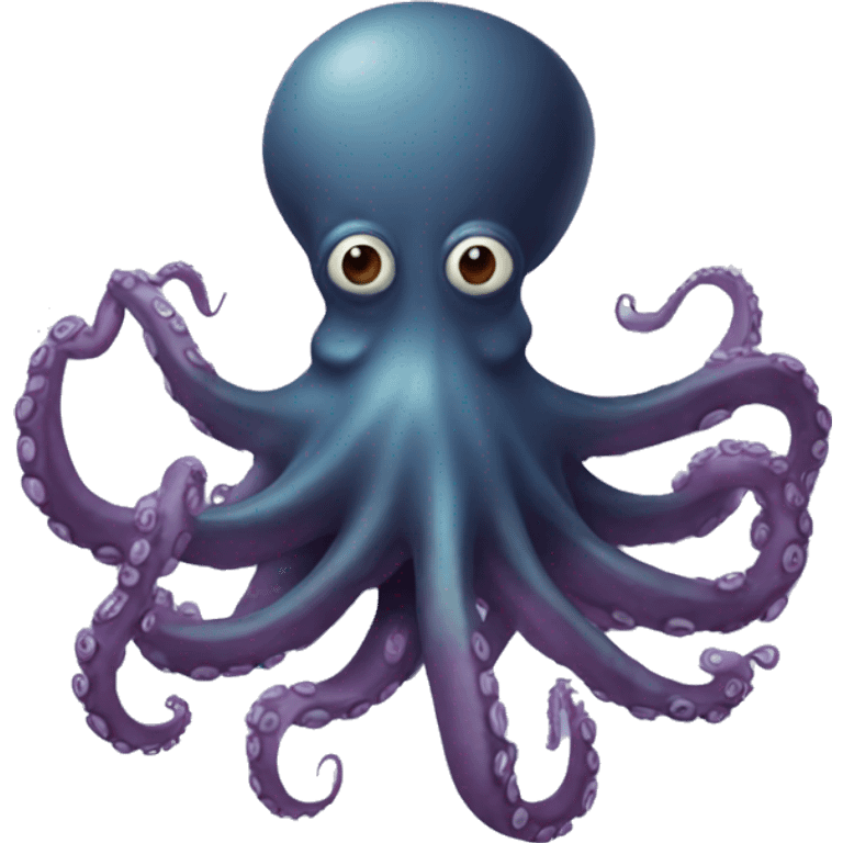 Octopus playing ps2 emoji