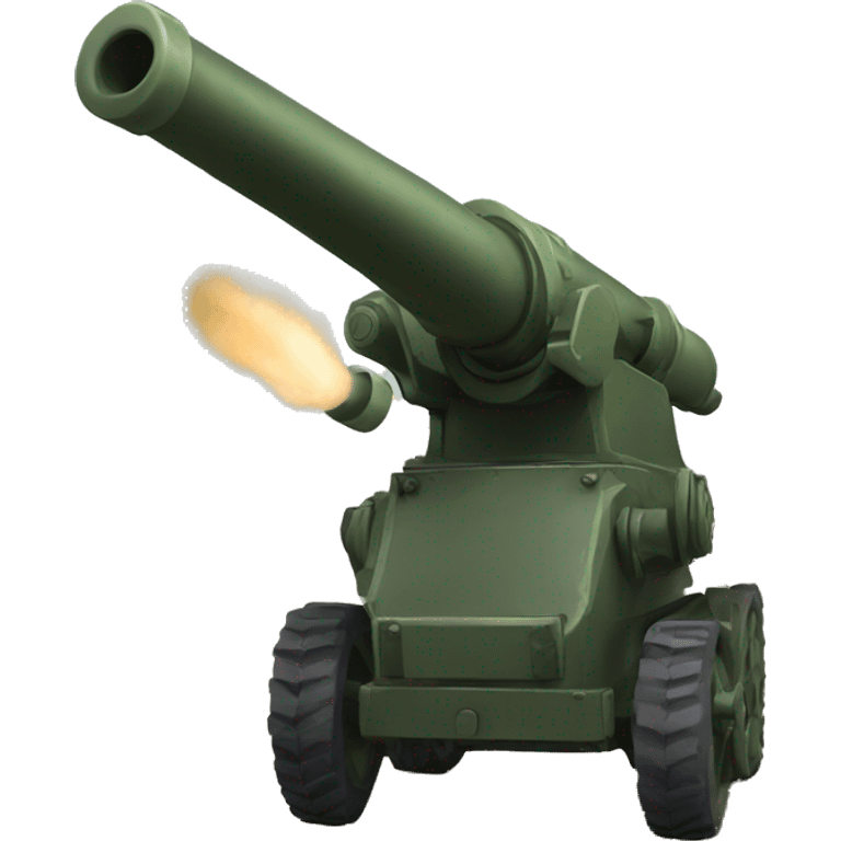 artillery gun emoji