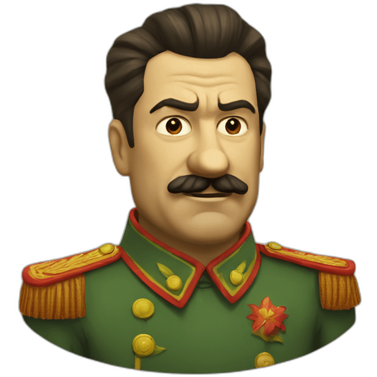 stalin like shrek emoji