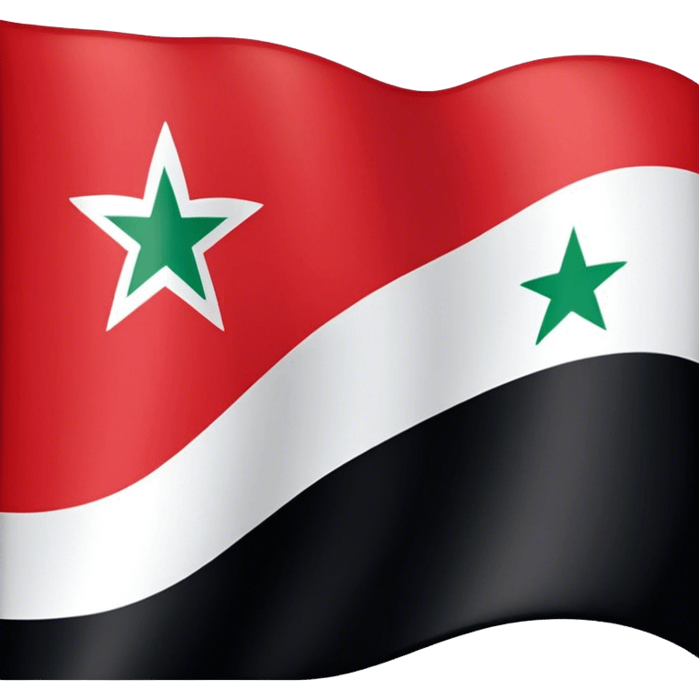 Syria new flag emoji