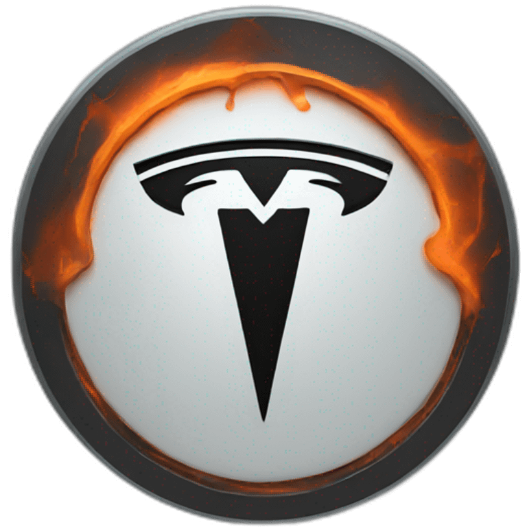 Tesla logo emoji