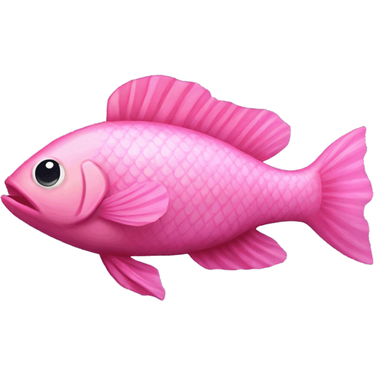 pink fish emoji