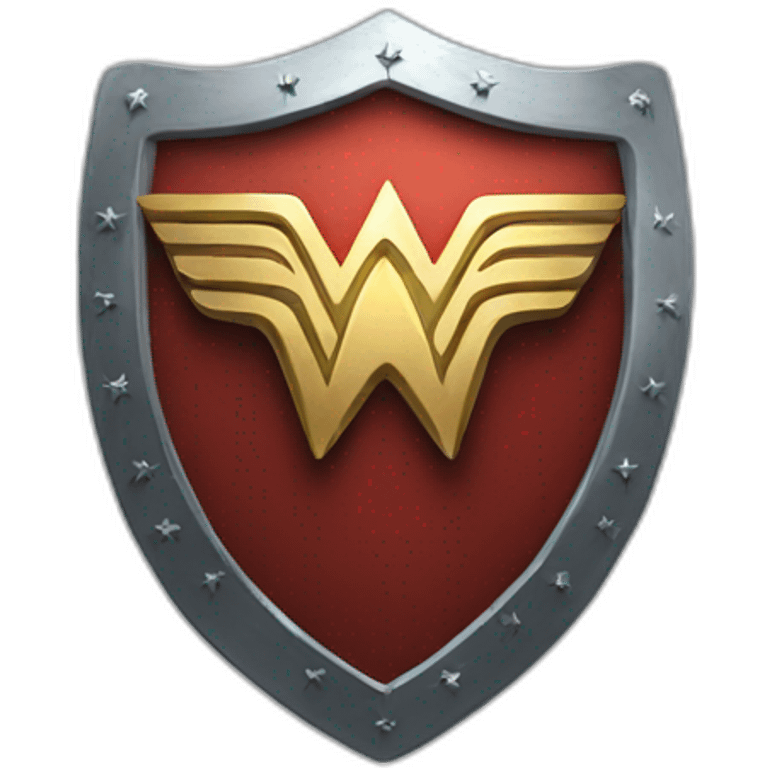 Wonder woman shield emoji