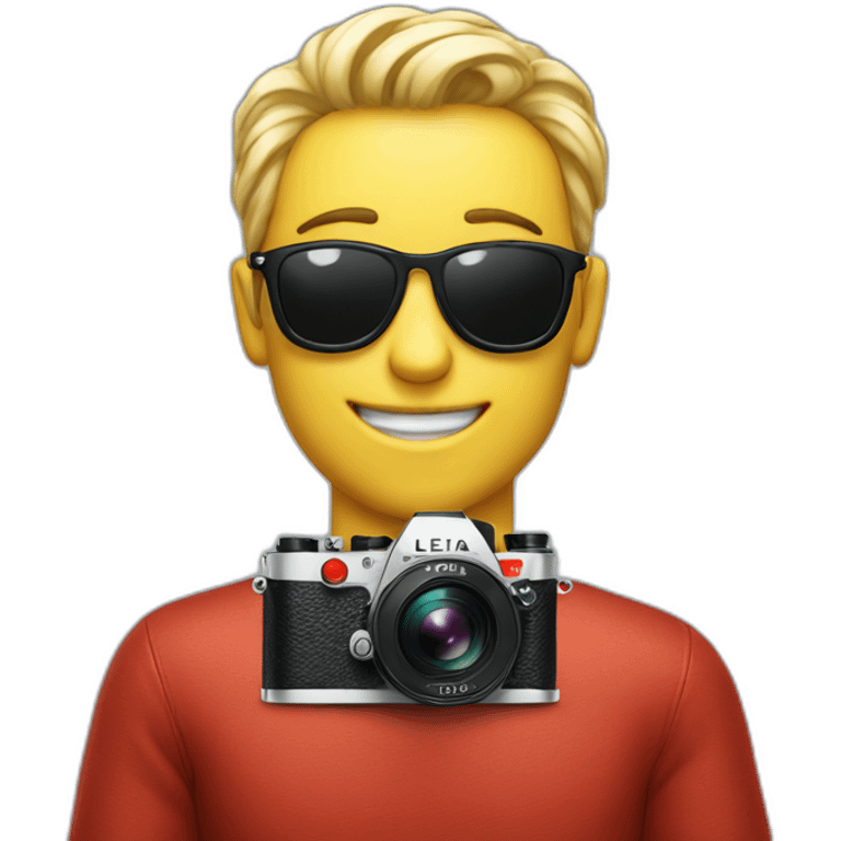 Leica film camera emoji