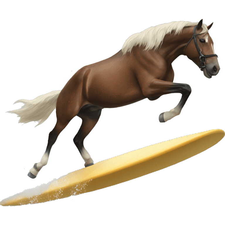 Horse Surfing emoji