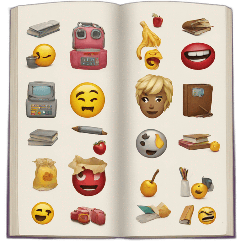 art book about emoji emoji