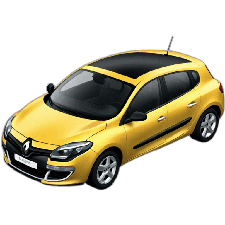 Renault Mégane classique  emoji