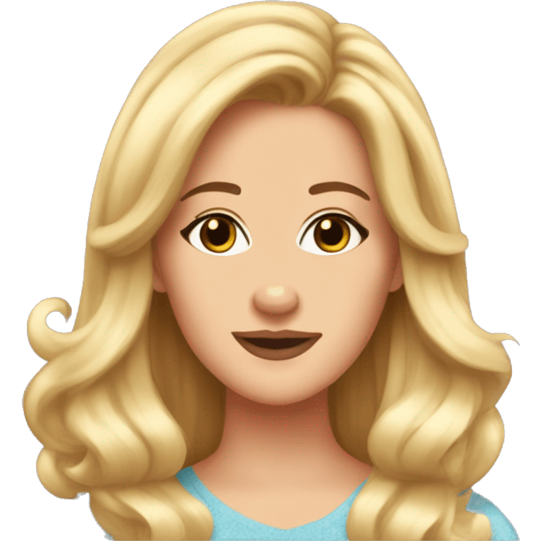 Brown haired Elle woods  emoji