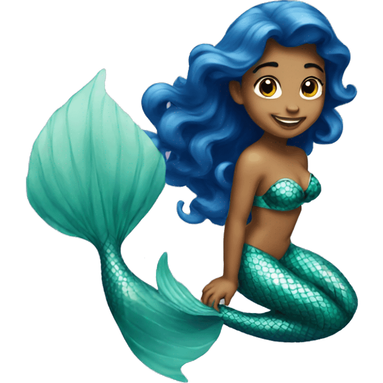 Ariel mermaid emoji