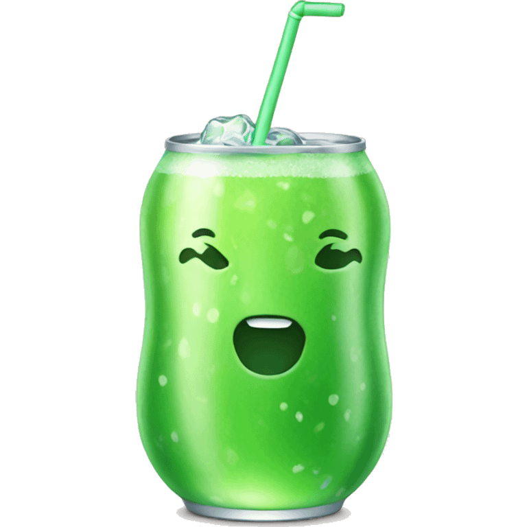 Melon soda emoji