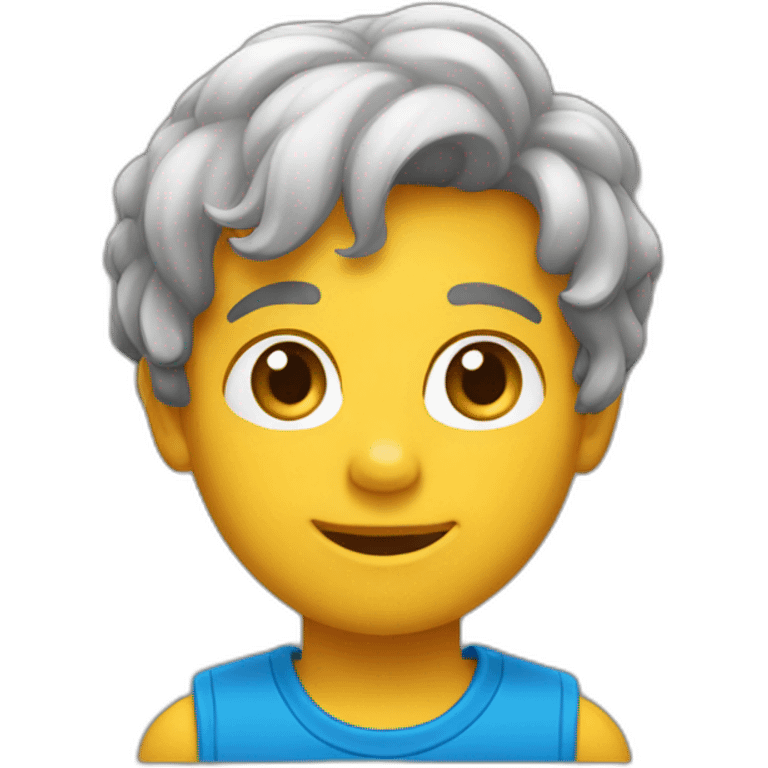 Un garçon brazilien emoji