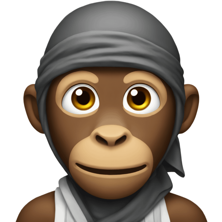 Monkey with Durag  emoji