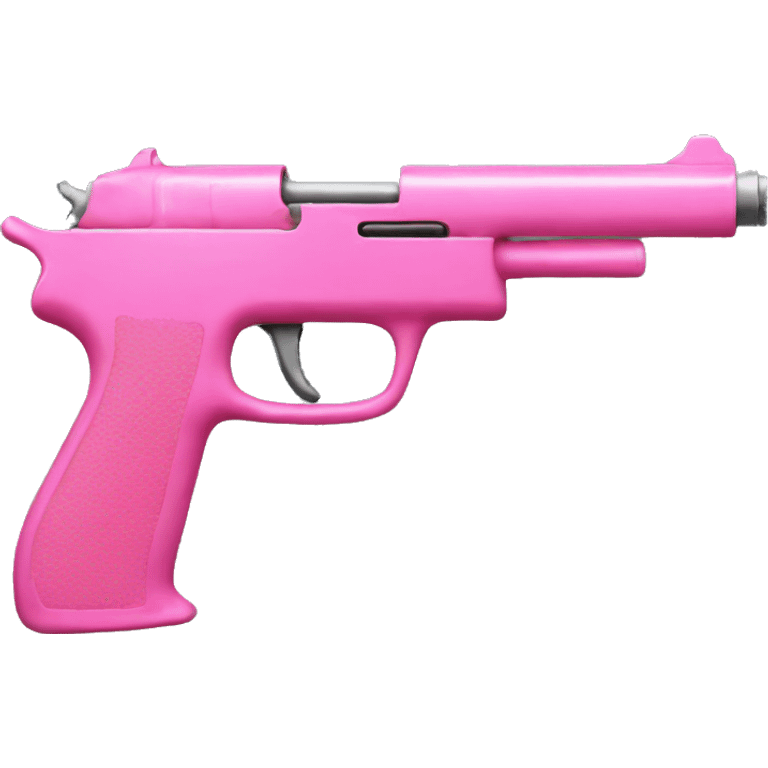 pink gun emoji