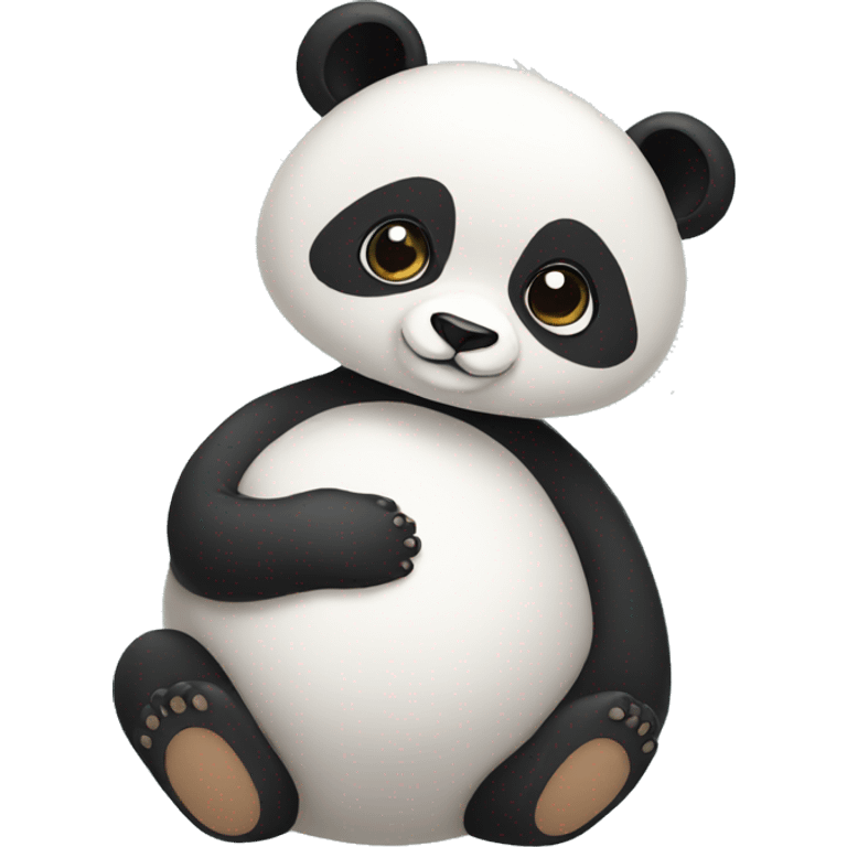 Panda pregnant emoji