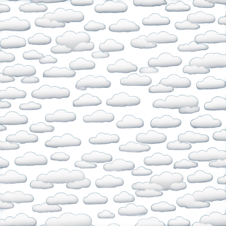 Lines of clouds  emoji