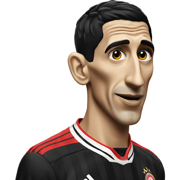 di maria with benfica shirt emoji