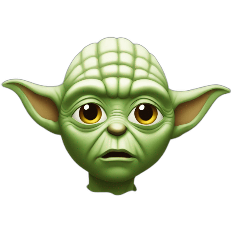 yoda face emoji