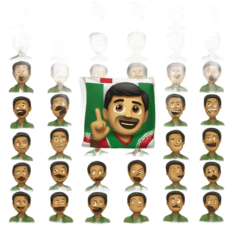 mexican guy celebrating emoji