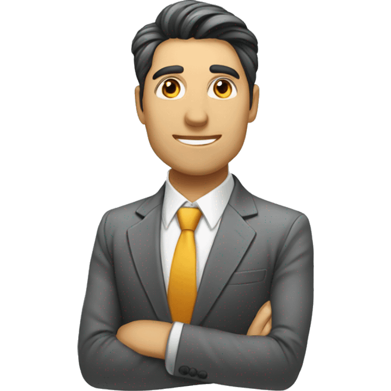 business person in erp company emoji