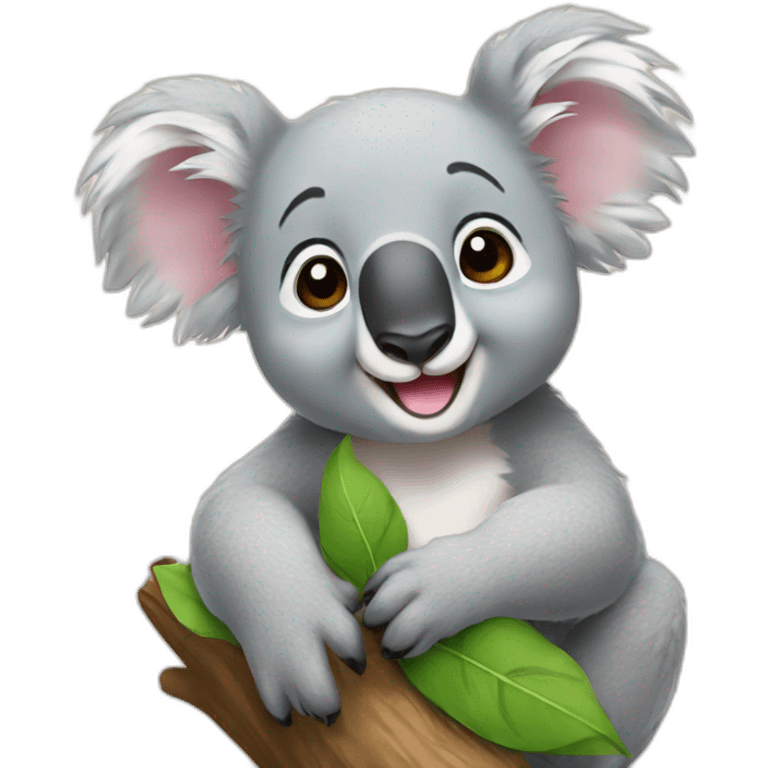 thank you koala emoji