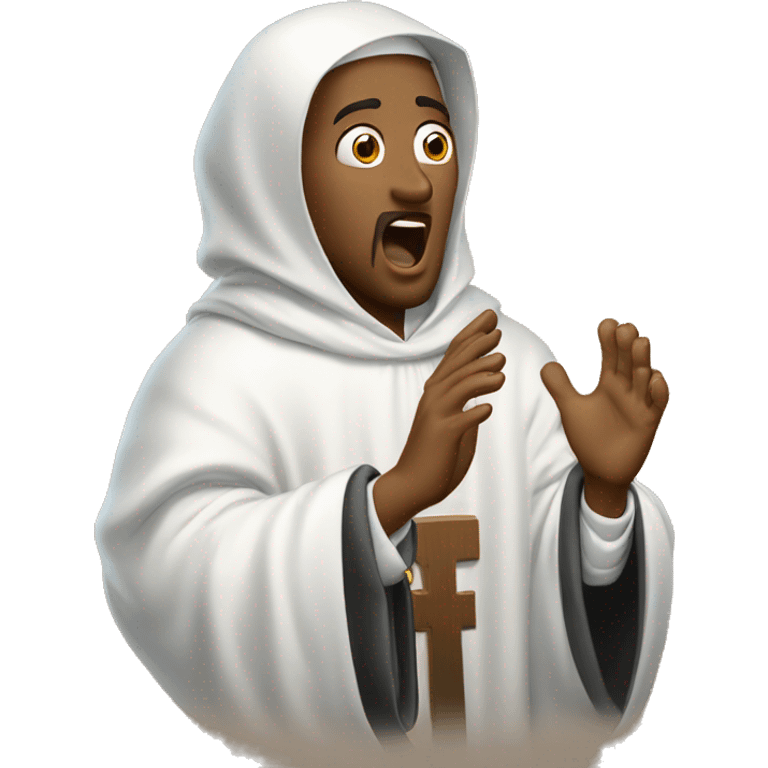 Surprised Saint Dominic emoji